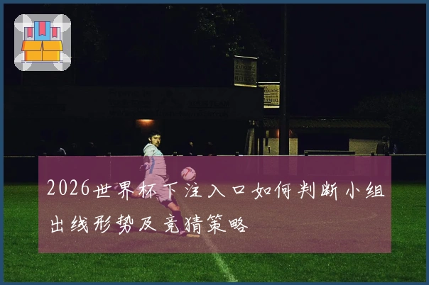 2026世界杯下注入口如何判断小组出线形势及竞猜策略